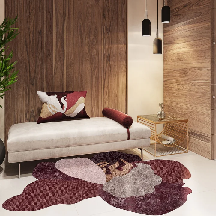 Sino Tisch / Magazinhalter und Luceo Pendelleuchte von AYTM