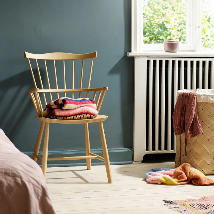 J52B Armlehnenstuhl von FDB Møbler