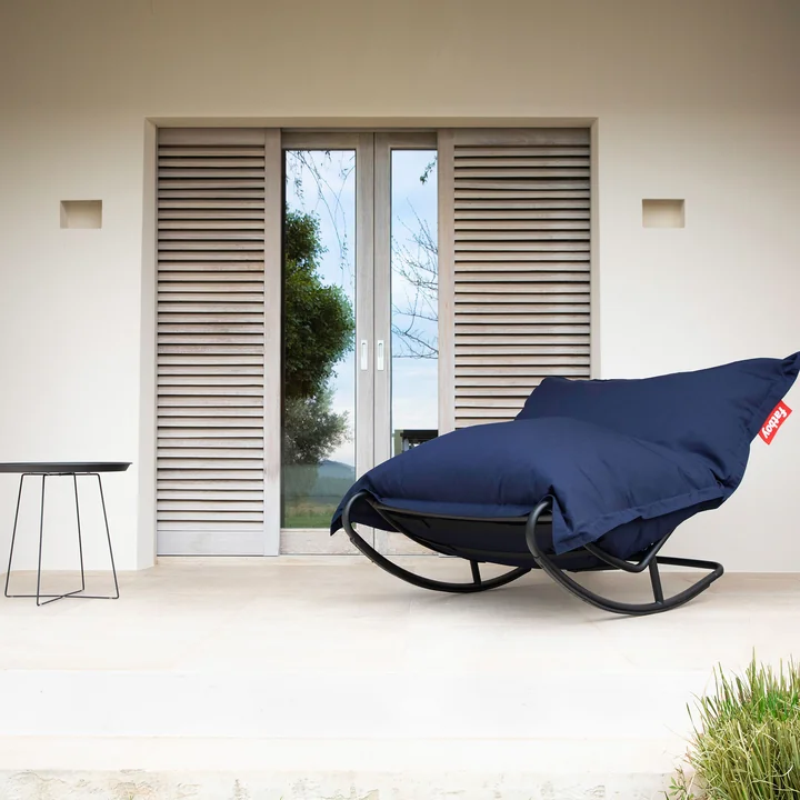 Rock 'n' Roll Lounge Chair mit Original Sitzsack von Fatboy
