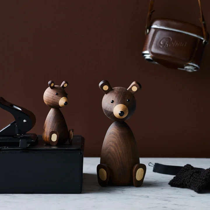 Bär Holzfigur von Lucie Kaas