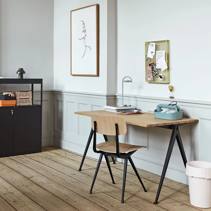 Portrait Poster von artvoll mit verschiedenen Produkten von HAY