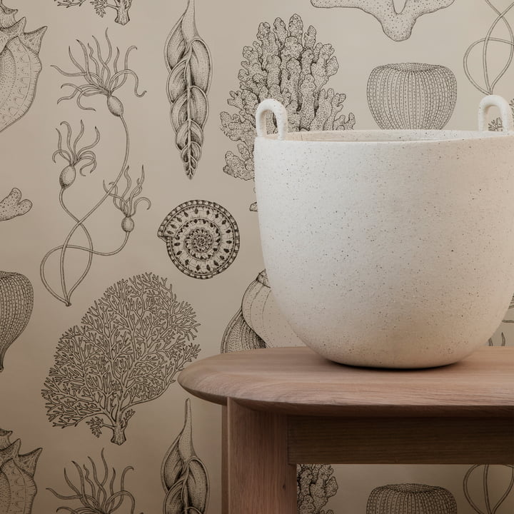 Speckle Pflanzentopf, off-white von Ferm Living 