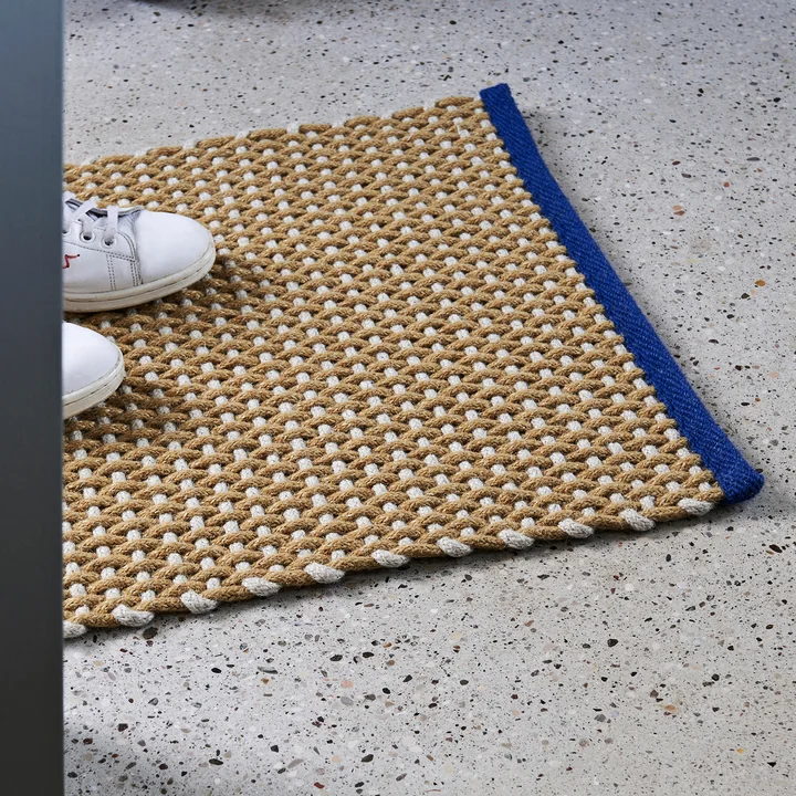 Fussmatte, 50 x 70 cm, gelb von HAY 