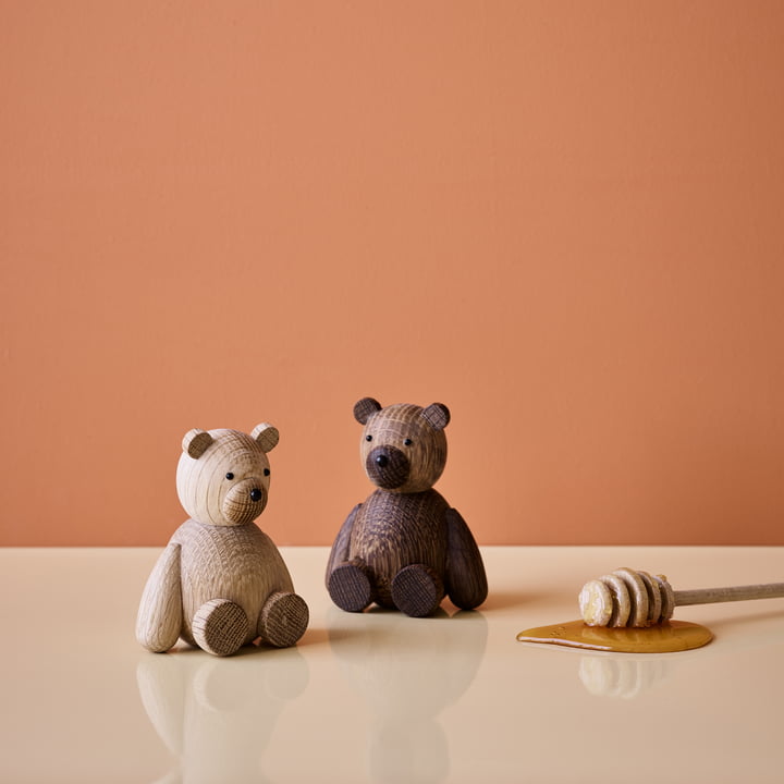 Teddy Holzfigur von Lucie Kaas