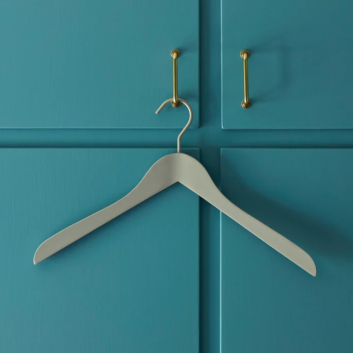 Soft Coat Slim Kleiderbügel von HAY in grau