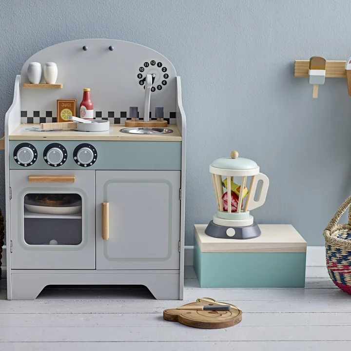 Kinder Spielküche von Bloomingville in grau