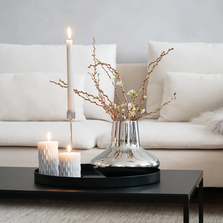 Couchtisch dekorieren mit Kerzen aus der Collection