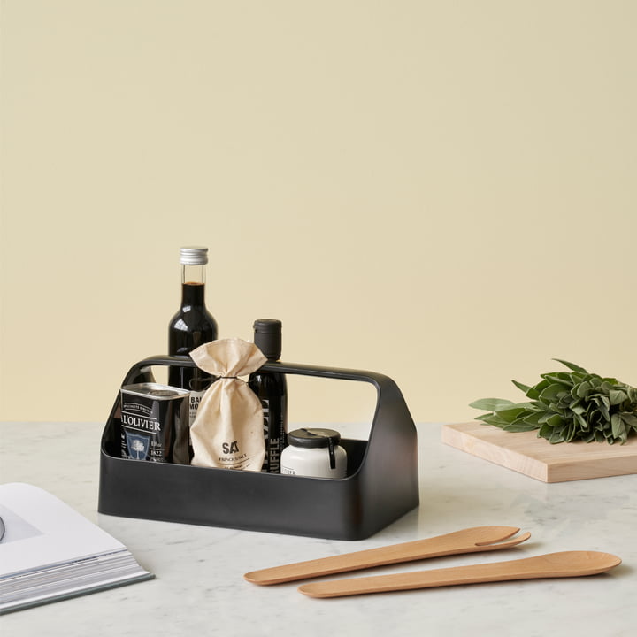 Handy-Box Aufbewahrungsbox und Toss-It Salatbesteck von Rig-Tig by Stelton