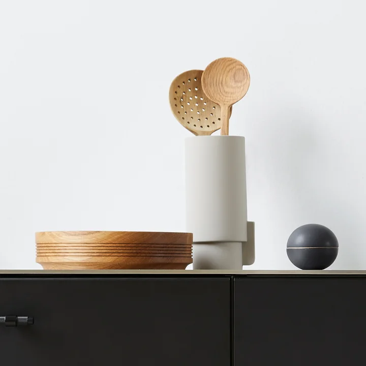 Section Holzschale, Ø 24 cm H 6 cm, Eiche von Form & Refine 