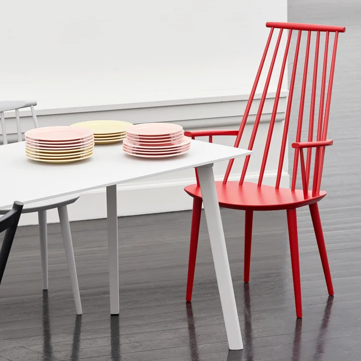 J110 Chair von HAY in raspberry red