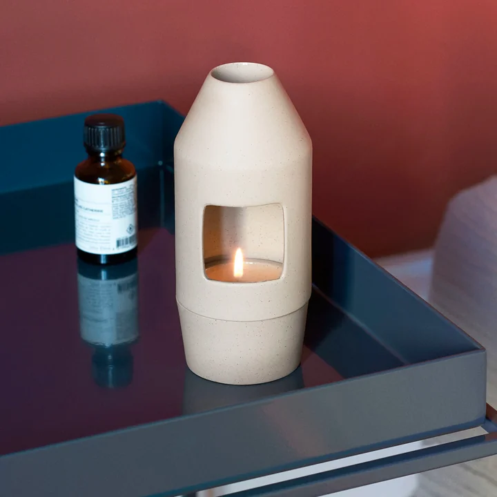 Chim Chim Duft Diffusor, Ø 6,5 x H 14,5 cm, hellbeige von HAY.