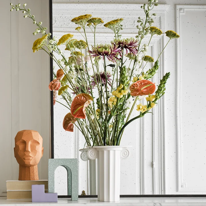 HKliving - Bodenspiegel, 175 x 100 cm, schwarz