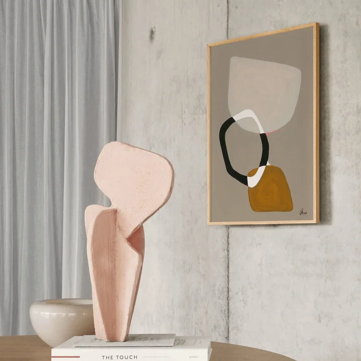 Das Composition Poster von Paper Collective fügt sich in eine Vielzahl von Einrichtungsstilen ein