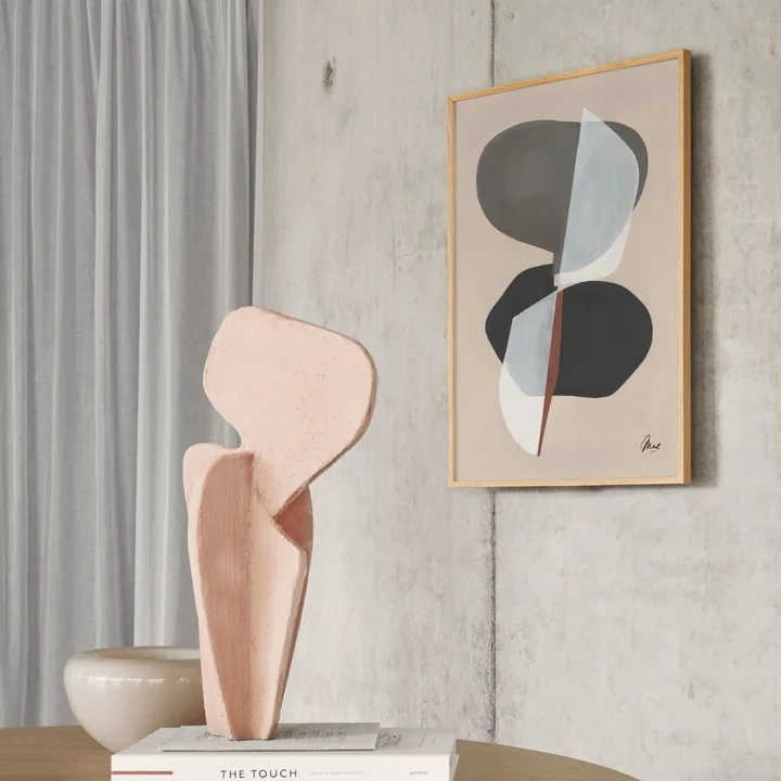 Das Composition Poster von Paper Collective ähnelt mit seinem Motiv einer Kunstfigur