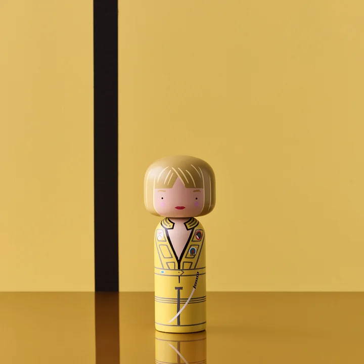 The Bride als Sketch Inc. Holzfigur von Lucie Kaas