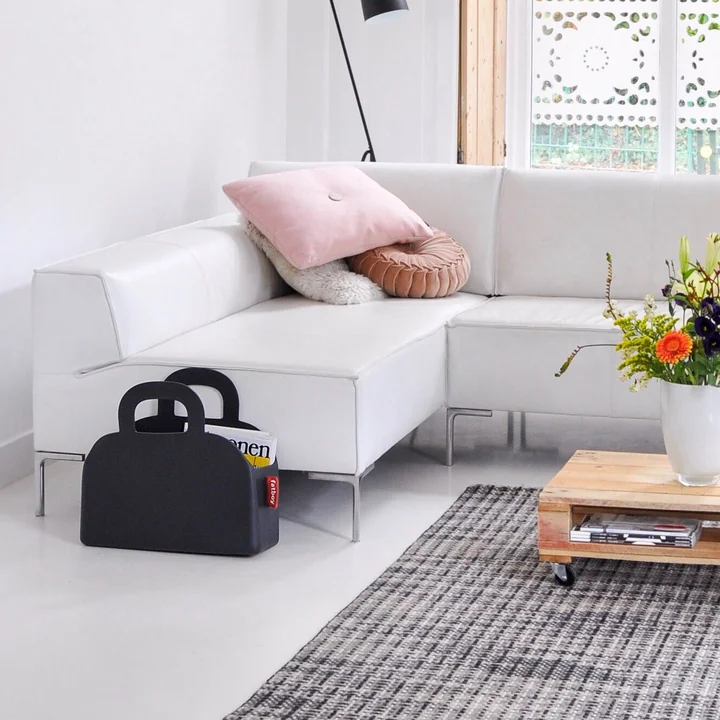 Die Sjopper-Kees Tasche als Aufbewahrung für Magazine