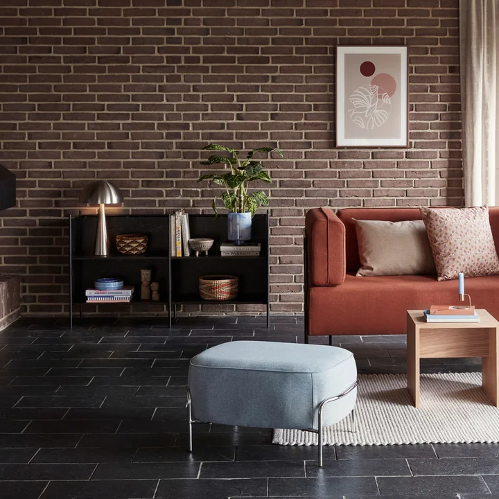 Klassisches Wohnzimmerambiente von Hübsch Interior