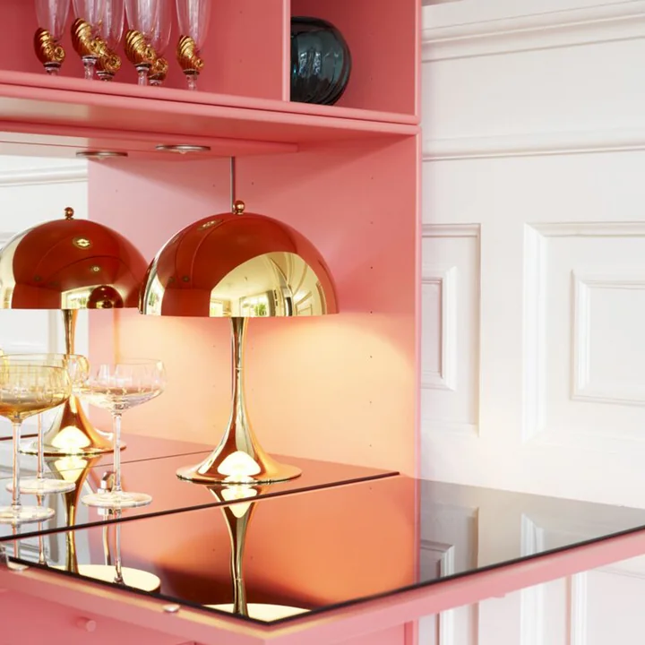 Legendäre Tischleuchte von Verner Panton