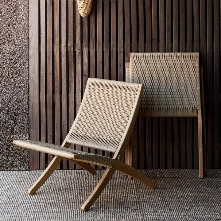 MG501 Cuba Chair von Carl Hansen in der Ausführung Naturgeflecht / Eiche