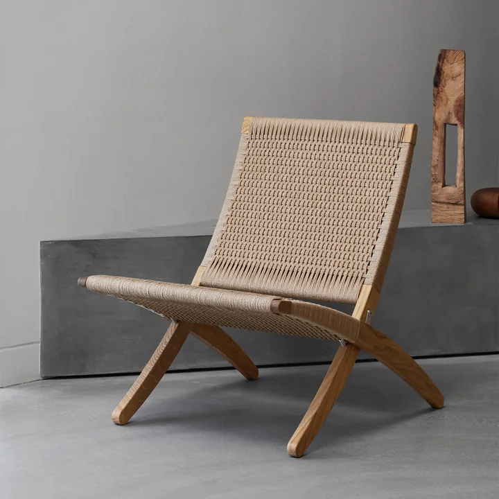 MG501 Cuba Chair von Carl Hansen in der Ausführung Naturgeflecht / Eiche