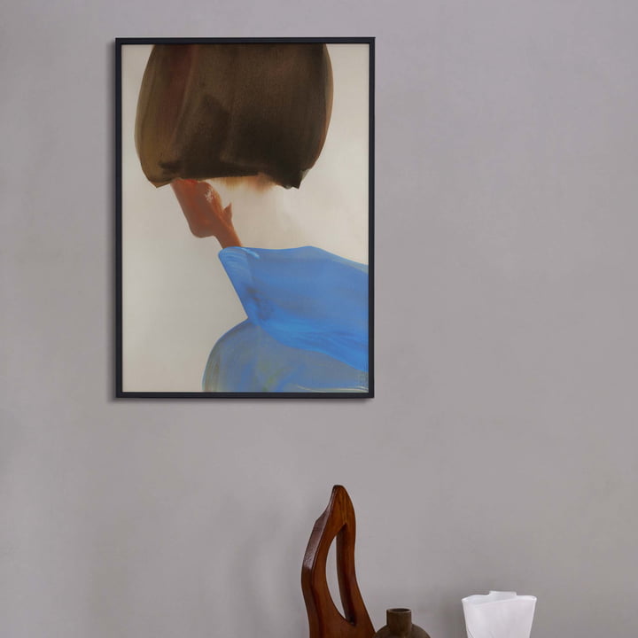 Das charaktervolle The Blue Cape Poster von Paper Collective 