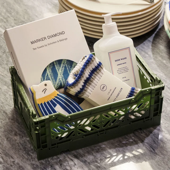 Die Colour Kiste von HAY als Geschenk-Korb