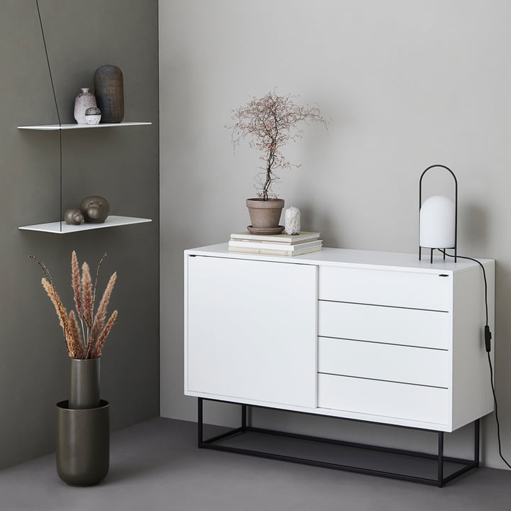 Virka Sideboard von Woud in weiss