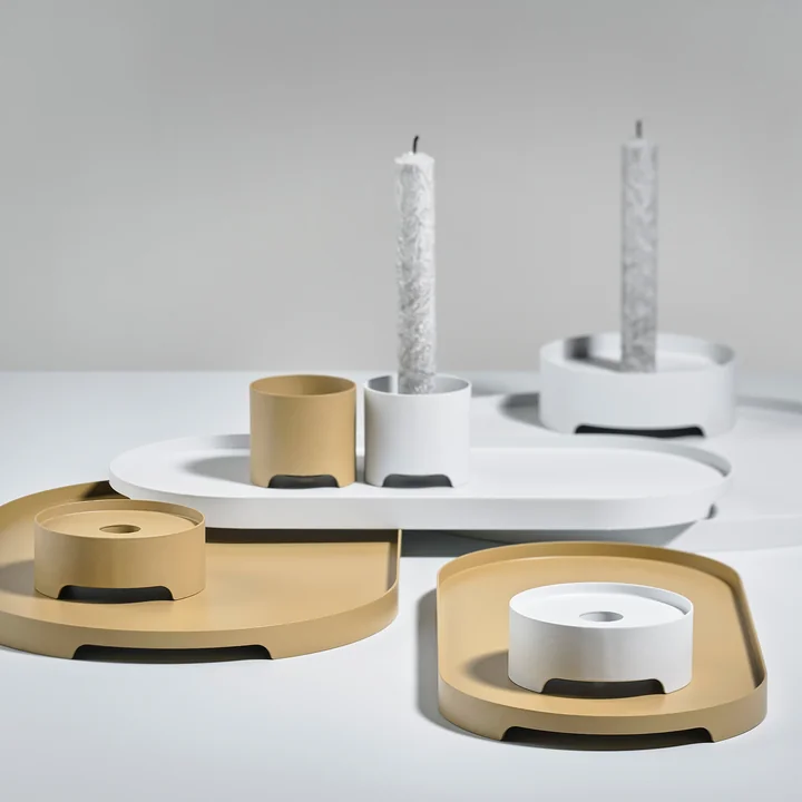 Das Singles Metall-Tablett ist funktionell, vielseitig und dekorativ