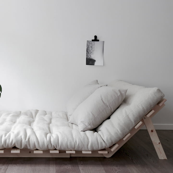 Das Roots Schlafsofa von Karup Design ist einfach und schnell aufgebaut