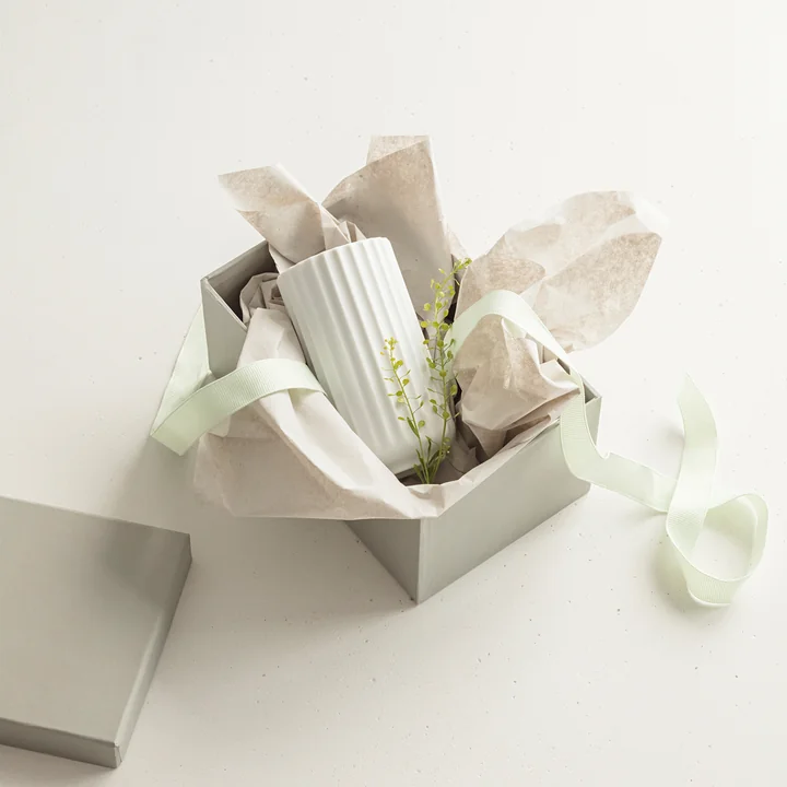 Lyngbyvase (weiss) von Lyngby Porcelæn