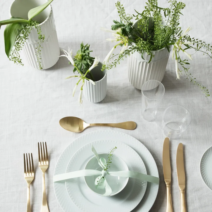 Lyngbyvase (weiss) von Lyngby Porcelæn