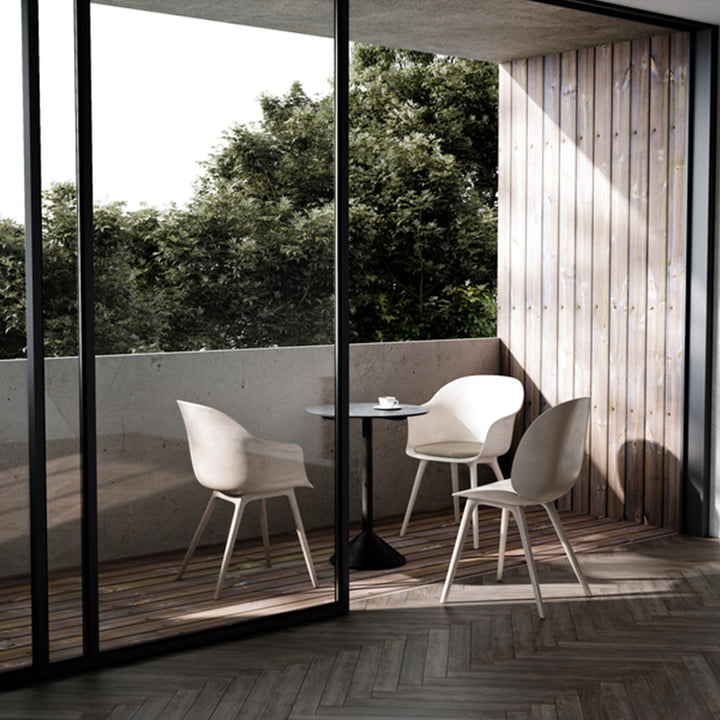 Bat Dining Stuhl Outdoor von Gubi