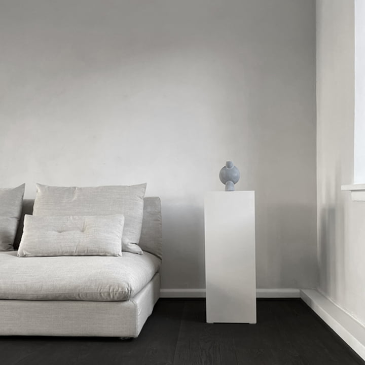 Sphere Vase Bubl Mini von 101 Copenhagen in hellgrau