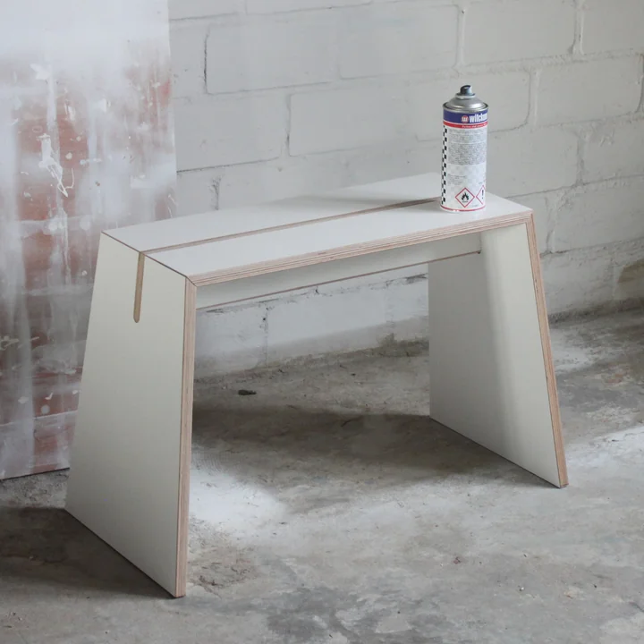 stubenhocker Hocker von Tojo in weiss