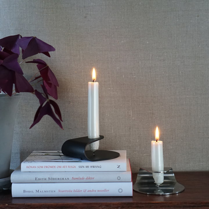 Der Kerzenhalter Nightlight von Born in Sweden erinnert an alte Zeiten
