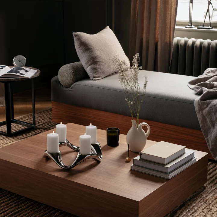 Cobra Kerzenhalter von Georg Jensen