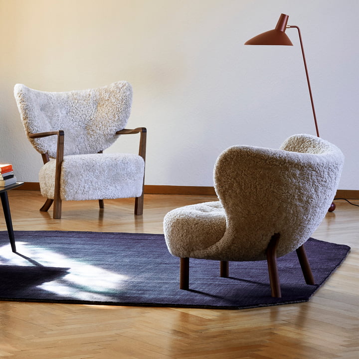 Der Wulff ATD2 Lounge Chair im Wohnzimmer