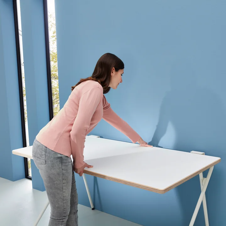 Zusammenklappbarer Schreibtisch : Plato von Müller Small Living
