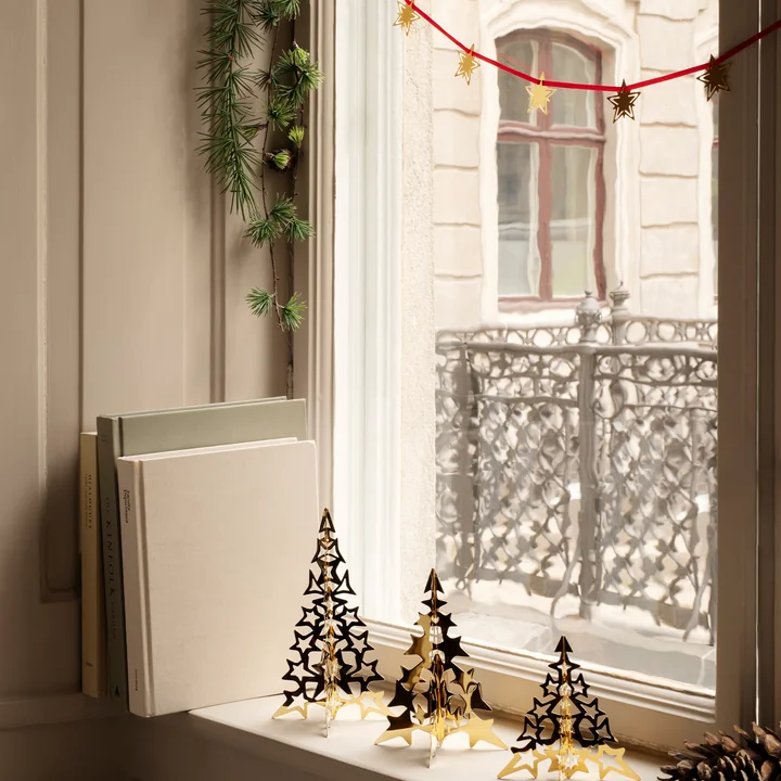 Classic Christmas Girlande Stern und Weihnachts-Tischbaum von Georg Jensen