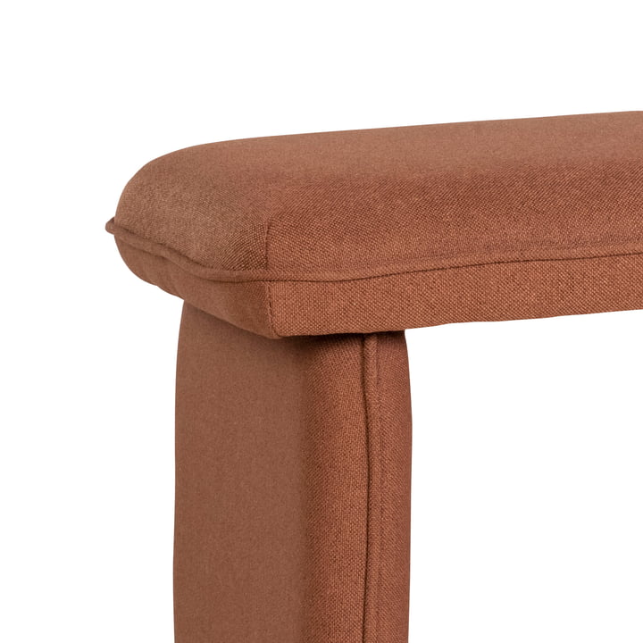 Schicke Polsterbank im skandinavischen Design