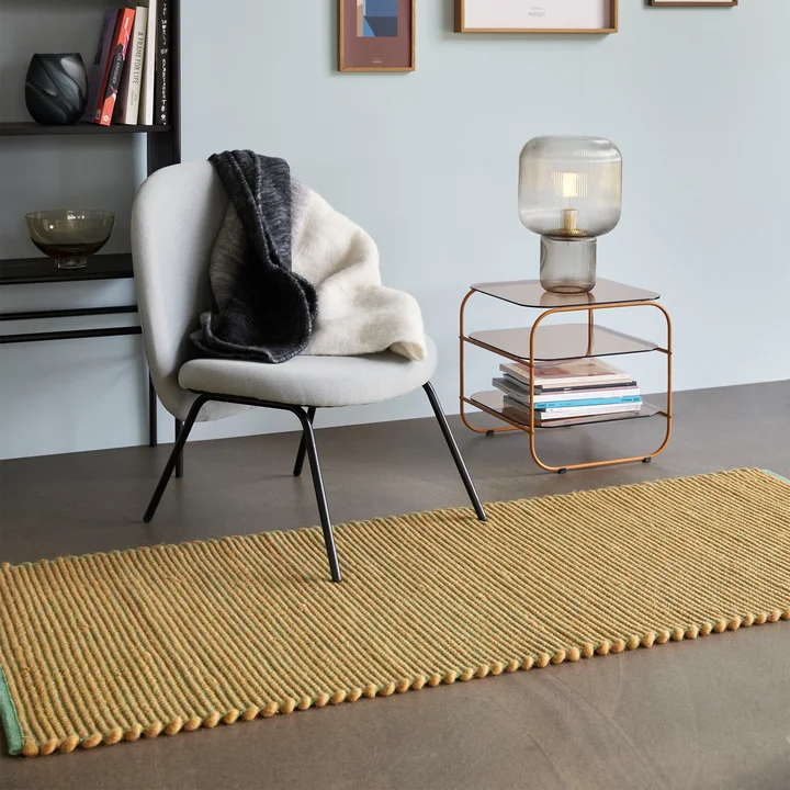 Skandinavisches Ambiente im Wohnzimmer