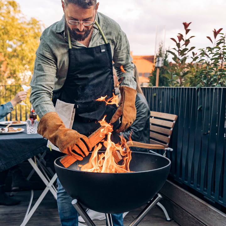 Feuerschale und Grill in einem