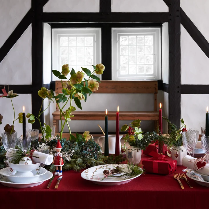 Hammershøi Weihnachten Vase und Teller von Kähler Design