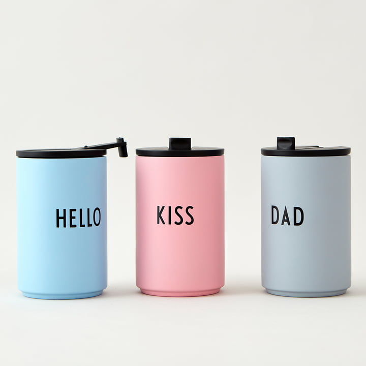 Thermo Cup 0.35 l von Design Letters in Hello, Kiss, Dad