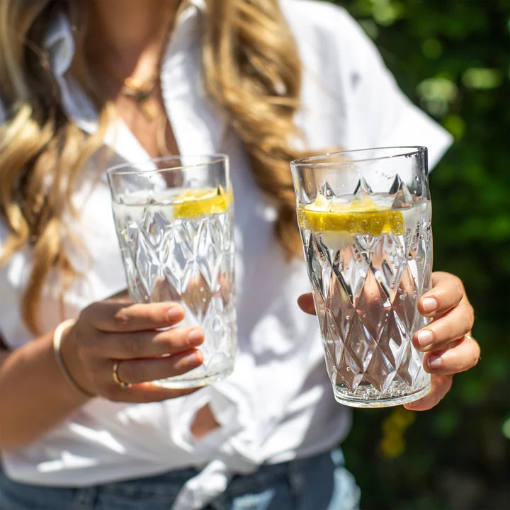 Crystal Glas von Koziol für Indoor & Outdoor