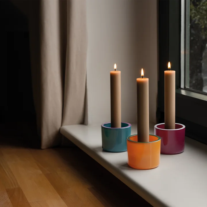 Glaslichter von Remember im 3er-Set