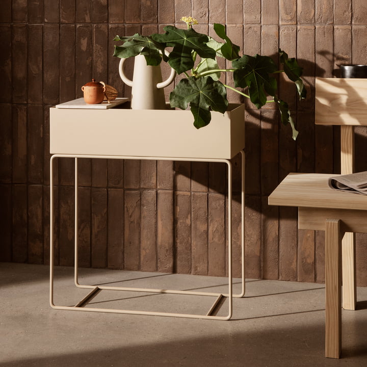 Plant Box von ferm Living in der Farbe cashmere