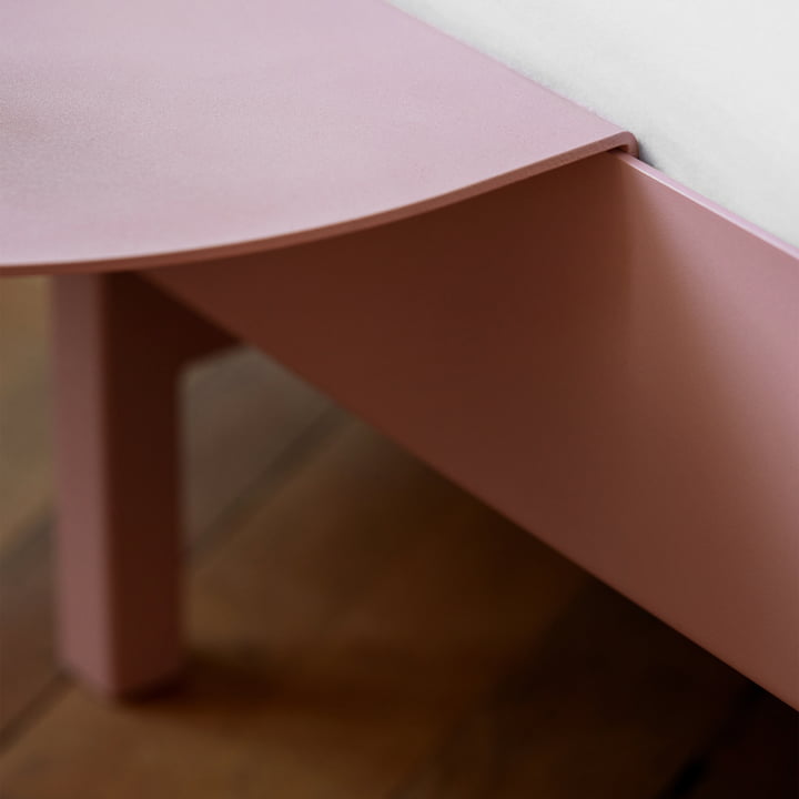 Nachttisch für Bett von Moebe in dusty rose