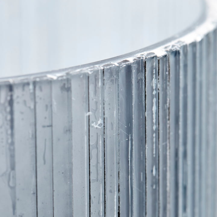 Mirr Teelichthalter von House Doctor in der Farbe frostgrau