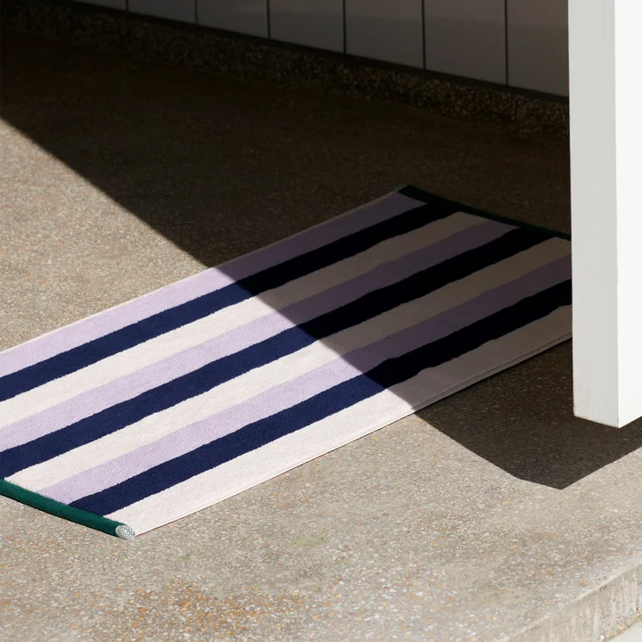 Trio Badematte von HAY in der Farbe lavendel